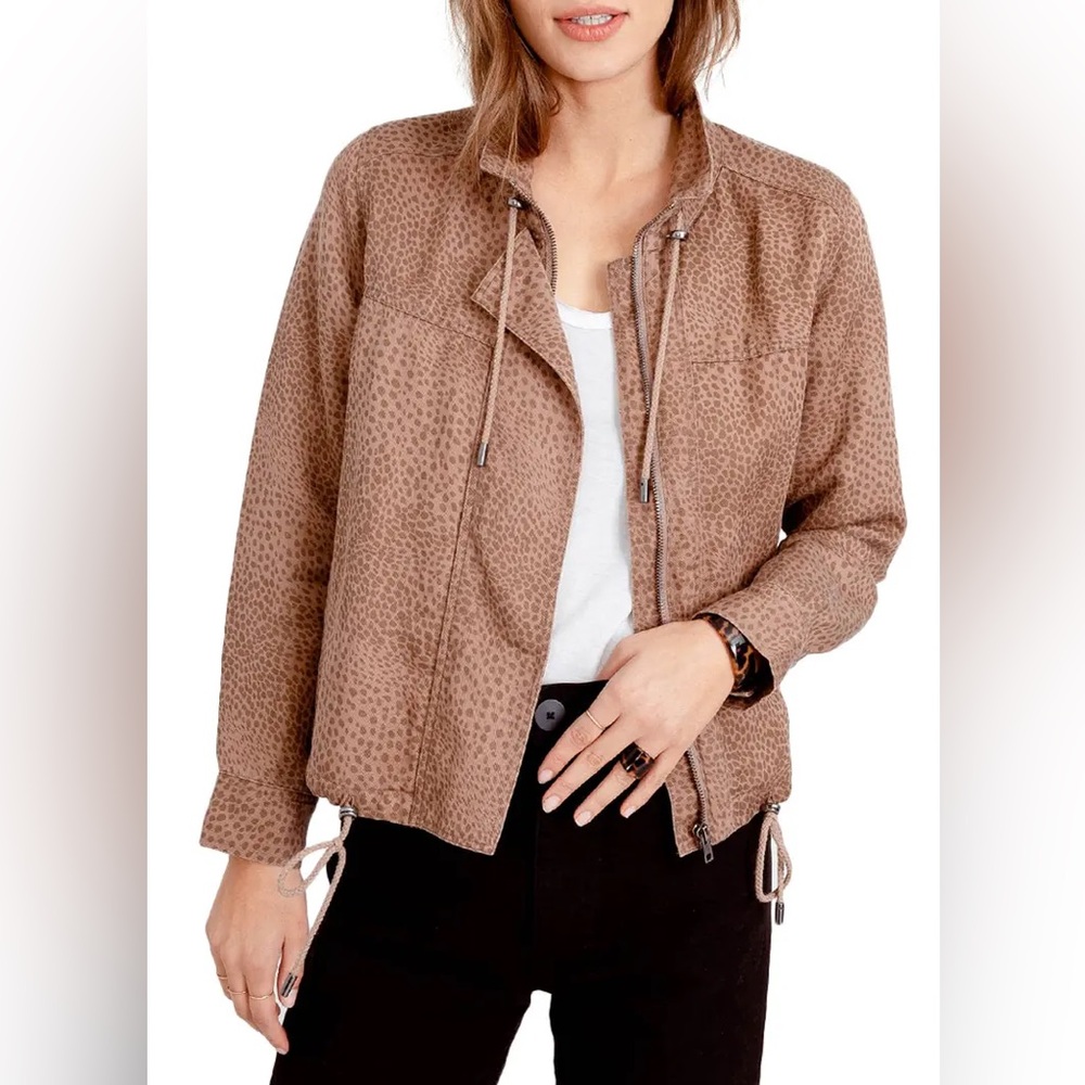 Rails Cheetah Print Utility Jacket fits XS-M